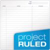 Docket Gold Project Planner, 1 Subject, Project-Management Format, Narrow Rule, Bronze Poly Cover, 8.5 x 6.75, 70 Sheets2