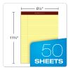 Docket Gold Ruled Perforated Pads, Wide/Legal Rule, 50 Canary-Yellow 8.5 x 11.75 Sheets, 12/Pack2