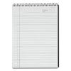 Docket Diamond Top-Wire Ruled Planning Pad, Wide/Legal Rule, Black Cover, 60 White 8.5 x 11.75 Sheets1