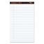 Docket Gold Ruled Perforated Pads, Wide/Legal Rule, 50 White 8.5 x 14 Sheets, 12/Pack1