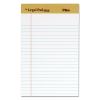 "The Legal Pad" Plus Ruled Perforated Pads with 40 pt. Back, Narrow Rule, 50 White 5 x 8 Sheets, Dozen1