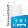 Color Notebooks, 1 Subject, Narrow Rule, Indigo Blue Cover, 8.5 x 5.5, 100 White Sheets2