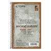 Second Nature Single Subject Wirebound Notebooks, Narrow Rule, Green Cover, 8 x 5, 80 Sheets1