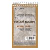 Second Nature Wirebound Notepads, Narrow Rule, Randomly Assorted Cover Colors, 50 White 3 x 5 Sheets1