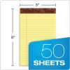 "The Legal Pad" Ruled Perforated Pads, Narrow Rule, 50 Canary-Yellow 5 x 8 Sheets, Dozen2