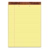 "The Legal Pad" Ruled Perforated Pads, Wide/Legal Rule, 50 Canary-Yellow 8.5 x 11.75 Sheets, Dozen1