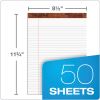 "The Legal Pad" Ruled Perforated Pads, Wide/Legal Rule, 50 White 8.5 x 11.75 Sheets, Dozen2