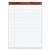 "The Legal Pad" Ruled Perforated Pads, Wide/Legal Rule, 50 White 8.5 x 11.75 Sheets1