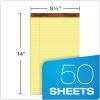 "The Legal Pad" Plus Ruled Perforated Pads with 40 pt. Back, Wide/Legal Rule, 50 Canary-Yellow 8.5 x 14 Sheets, Dozen2