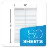 Steno Pad, Gregg Rule, Assorted Cover Colors, 80 White 6 x 9 Sheets, 4/Pack2