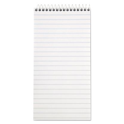 Reporter’s Notepad, Wide/Legal Rule, White Cover, 70 White 4 x 8 Sheets, 12/Pack1