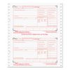 W-2 Tax Forms, Six-Part Carbonless, 8.5 x 5.5, 2/Page, (600) W-2s and (10) W-3s2