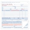 Hazardous Material Short Form, Three-Part Carbonless, 7 x 8.5, 1/Page, 250 Forms1