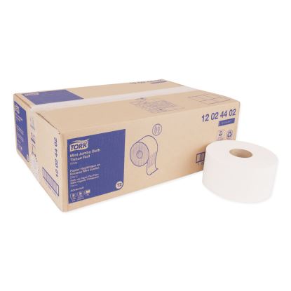 Advanced Mini-Jumbo Roll Bath Tissue, Septic Safe, 2-Ply, White, 3.48" x 751 ft, 12 Rolls/Carton1