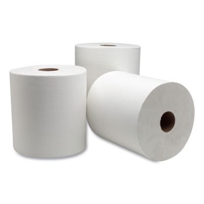 Advanced Hardwound Roll Towel, 7.88" x 1,000 ft, White, 6 Rolls/Carton1