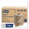 Matic Hardwound Roll Towel,  7.7" x 700 ft, Natural, 6 Rolls/Carton1