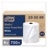 Advanced Matic Hand Towel Roll, 7.7" x 700 ft, White, 6 Rolls/Carton1