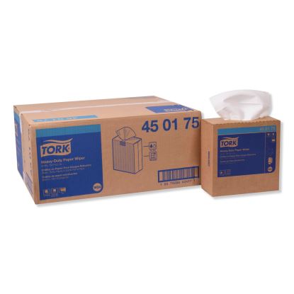 Heavy-Duty Paper Wiper, 9.25 x 16.25, White, 90 Wipes/Box, 10 Boxes/Carton1