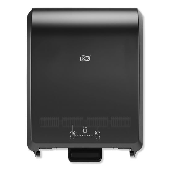 Mechanical Hand Towel Roll Dispenser, H80 System, 12.32 x 9.32 x 15.95, Black1