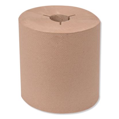 Universal Hand Towel Roll, Notched, 8" x 1000 ft, Natural, 6 Rolls/Carton1