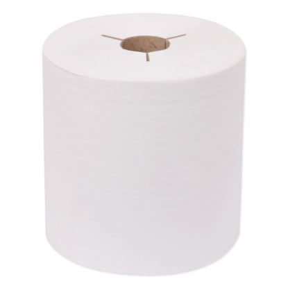 Universal Hand Towel Roll, Notched, 7.5" x 630 ft, White, 6 Rolls/Carton1