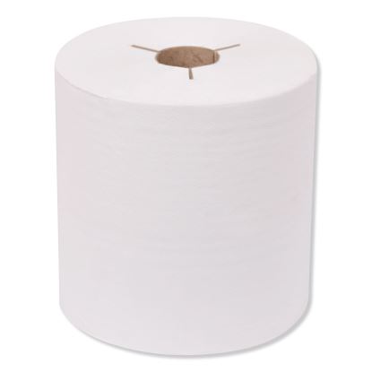 Universal Hand Towel Roll, Notched, 8" x 800 ft, White, 6 Rolls/Carton1