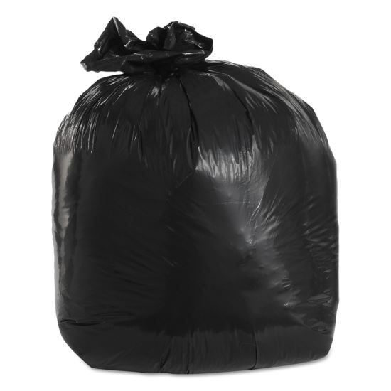 Low-Density Can Liners, 20 gal, 1.5 mil, 30" x 36", Black, 100/Carton1