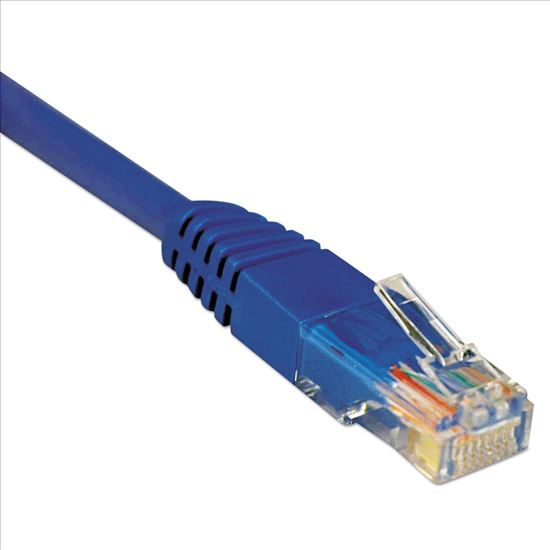 Cat5e 350MHz Molded Patch Cable, RJ45 (M/M), 10 ft., Blue1