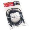 Cat5e 350MHz Molded Patch Cable, RJ45 (M/M), 25 ft., Black2