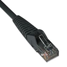 Cat6 Gigabit Snagless Molded Patch Cable, RJ45 (M/M), 1 ft., Black1