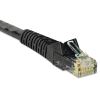 Cat6 Gigabit Snagless Molded Patch Cable, RJ45 (M/M), 1 ft., Black2