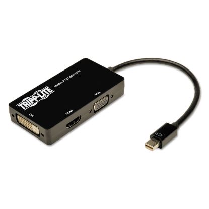 Keyspan Mini DisplayPort to VGA/DVI/HDMI All-in-One Adapter/Converter, Thunderbolt 1 and 2, 6"1