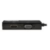 Keyspan Mini DisplayPort to VGA/DVI/HDMI All-in-One Adapter/Converter, Thunderbolt 1 and 2, 6"2