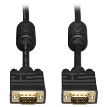 VGA Coaxial High-Resolution Monitor Cable with RGB Coaxial (HD15 M/M), 50 ft.1