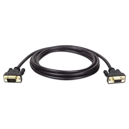 VGA Monitor Extension Cable, 640 x 480 (HD15 M/F), 10 ft., Black1