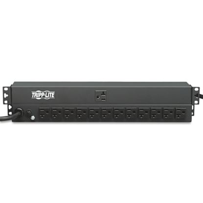 Single-Phase Basic PDU, 13 Outlets, 15 ft Cord, 1U Rack-Mount1