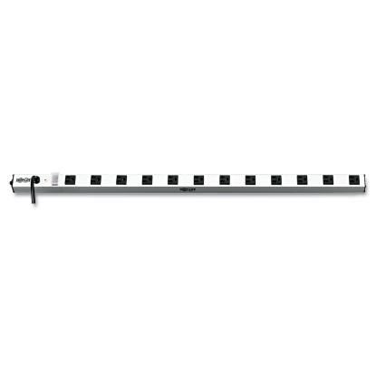 Vertical Power Strip, 12 Outlets, 15 ft Cord, 36" Length1