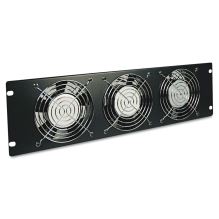 SmartRack Fan Panel, 3U, Three 120V High-Performance Fans, 210 CFM, 5-15P Plug1