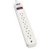 Protect It! Surge Protector, 6 Outlets, 4 ft Cord, 790 Joules, Light Gray1