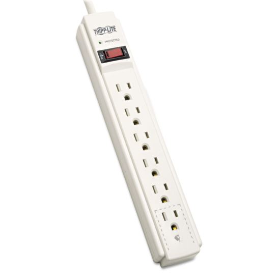 Protect It! Surge Protector, 6 Outlets, 6 ft Cord, 790 Joules, TAA-Compliant1