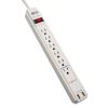 Protect It! Surge Protector, 6 Outlets/2 USB, 6 ft Cord, 990 Joules, Gray1
