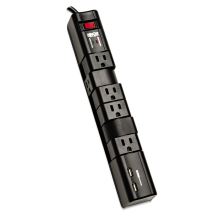 Protect It! Surge Protector, 6 Outlets/2 USB, 8 ft Cord, 1080 Joules, Black1