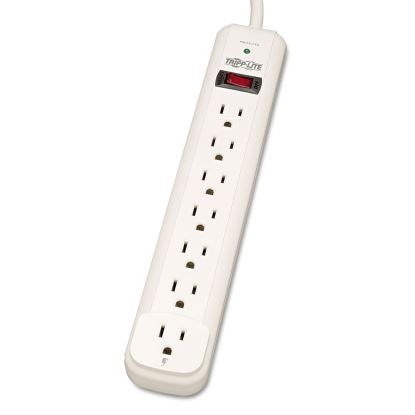 Protect It! Surge Protector, 7 Outlets, 25 ft Cord, 1080 Joules, Light Gray1