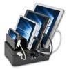 USB Charging Station with Quick Charge 3.0, Holds 7 Devices, Black2
