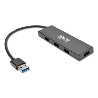 Ultra-Slim Portable USB 3.0 SuperSpeed Hub, 4 Ports, Black1
