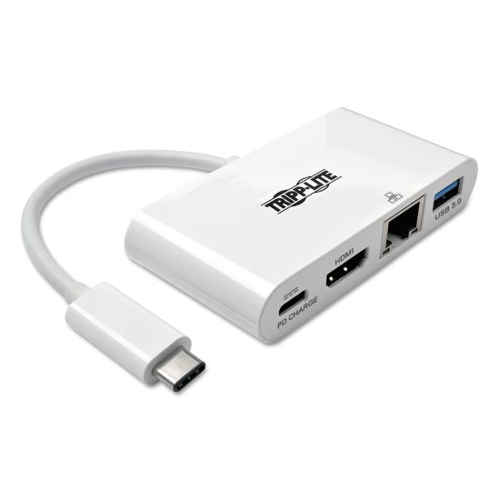 USB 3.1 Gen 1 USB-C to HDMI Adapter, USB-A/USB-C PD Charging/Gigabit Ethernet1