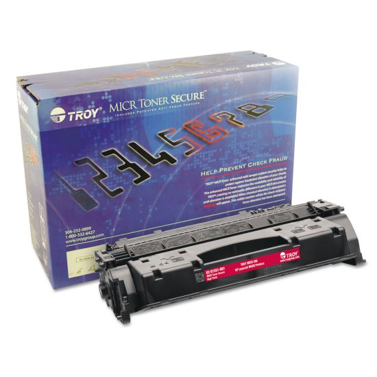 0281551001 80X High-Yield MICR Toner Secure, Alternative for HP CF280X, Black1