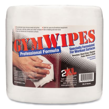 Gym Wipes Professional, 6 x 8, Unscented, 700/Pack, 4 Packs/Carton1