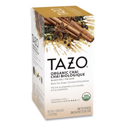 Chai Organic Black Tea, Filter Bag, 24/Box1