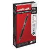 Signo 207 Needle Point Gel Pen, Retractable, Medium 0.7 mm, Black Ink, Black Barrel, Dozen1